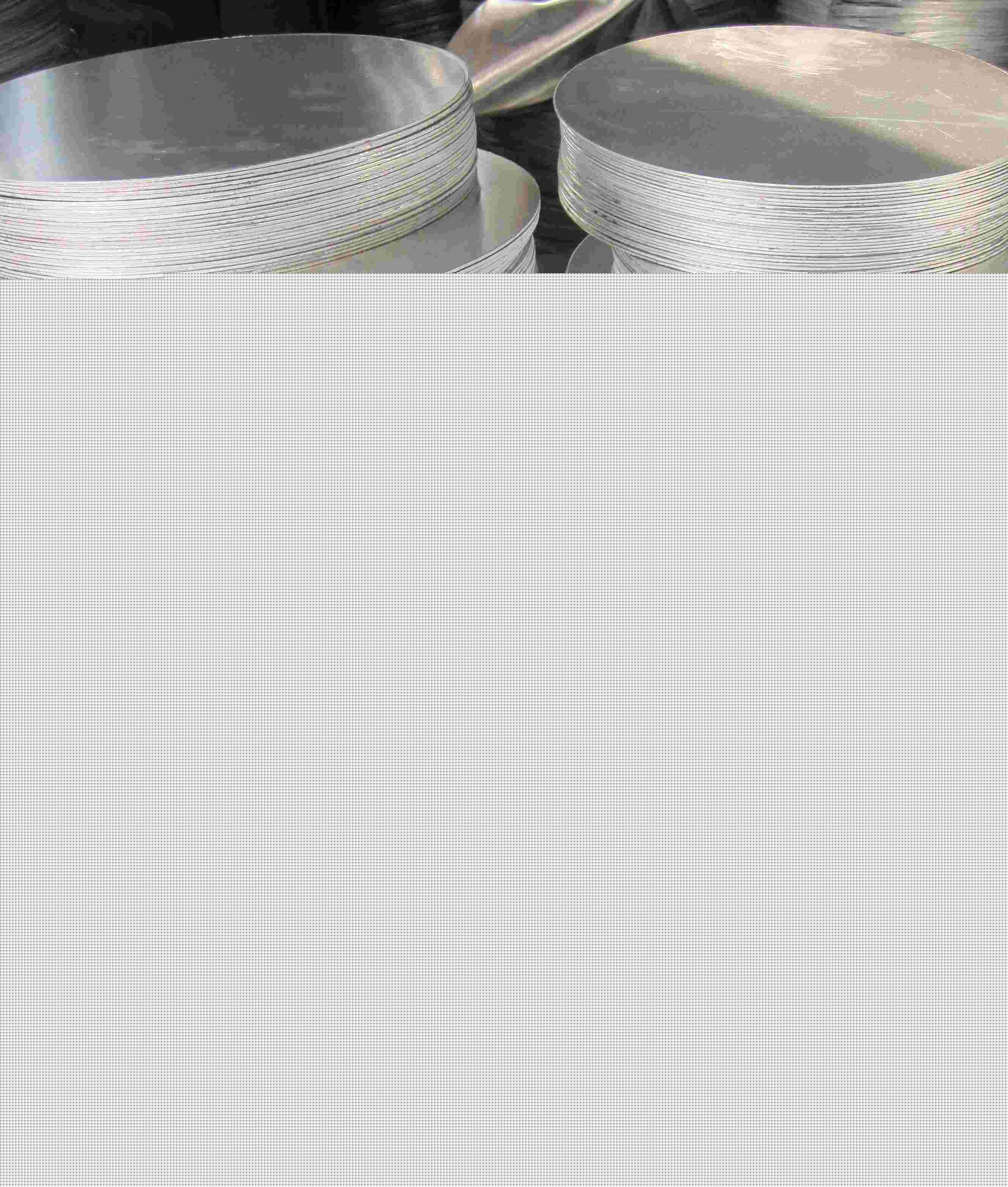 Aluminium circle